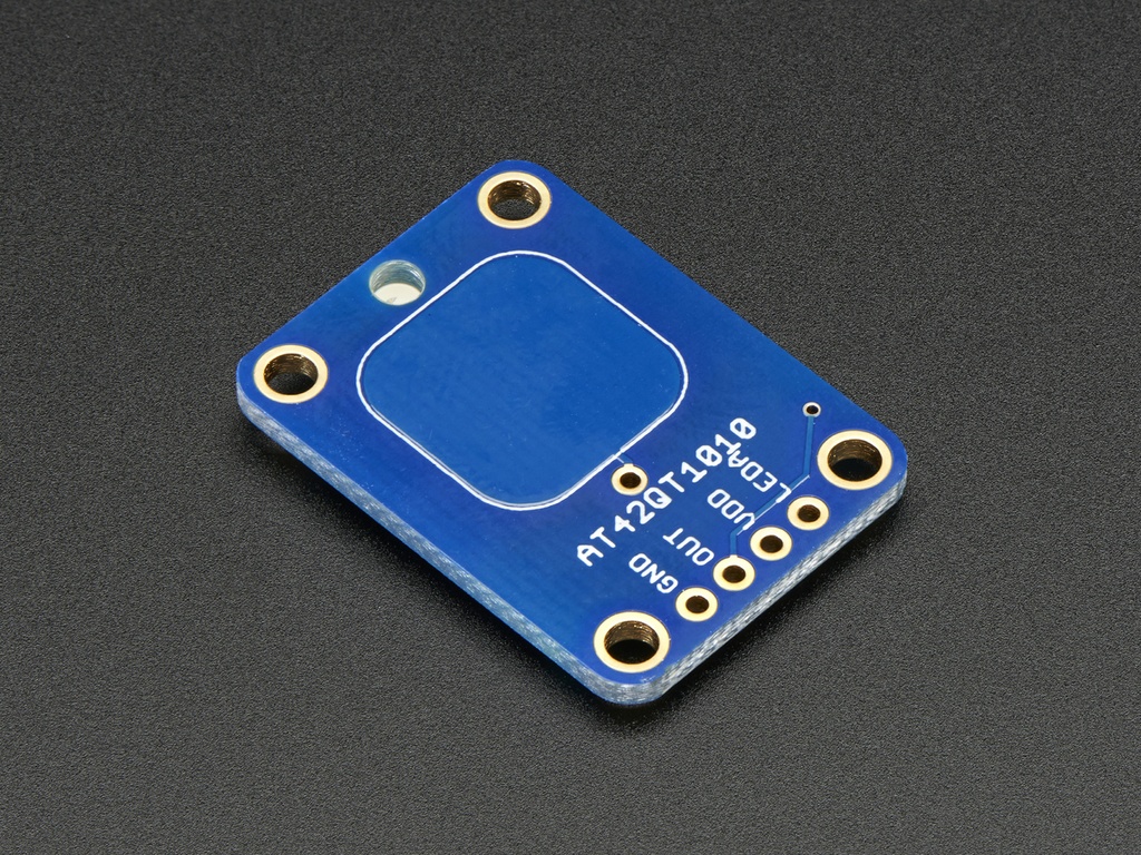 Standalone Momentary Capacitive Touch Sensor Breakout - AT42QT1010