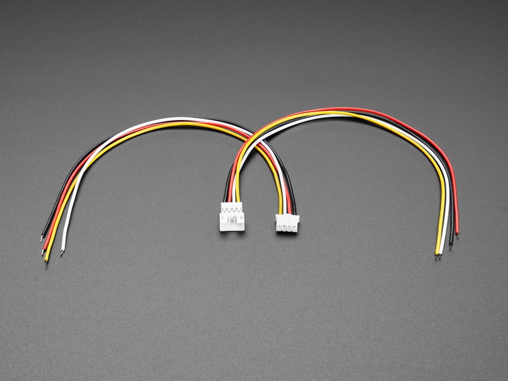 2.0mm Pitch 4-pin Cable Matching Pair - JST PH Compatible