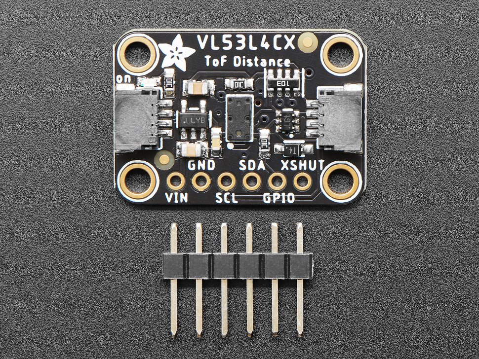 Adafruit VL53L4CX Time of Flight Distance Sensor - ~1 to 6000mm - STEMMA QT / Qwiic