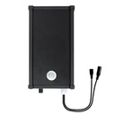 Rainproof PIR Motion Sensor Activated Audio Player (BLACK)