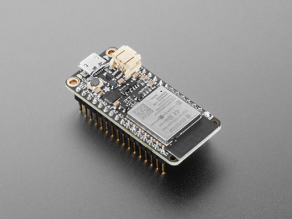 Adafruit HUZZAH32 – ESP32 Feather Board (pre-soldered)