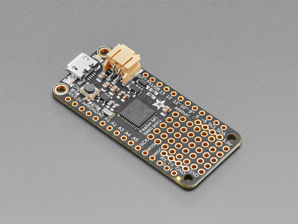 Adafruit Feather M0 Basic Proto - ATSAMD21 Cortex M0