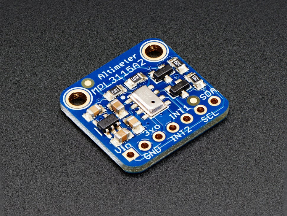 MPL3115A2 - I2C Barometric Pressure/Altitude/Temperature Sensor