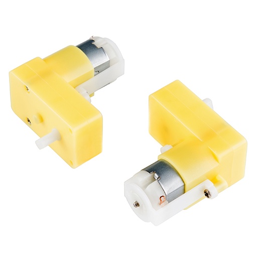 [ROB-13258] Hobby Gearmotor - 65 RPM (Right Angle, Pair)