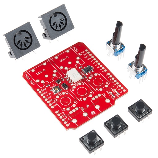 [DEV-12898] SparkFun MIDI Shield