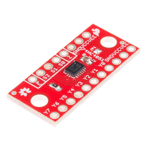 [BOB-13906] SparkFun Multiplexer Breakout - 8 Channel (74HC4051)