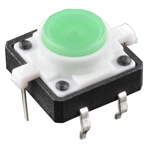 [COM-10440] LED Tactile Button - Green