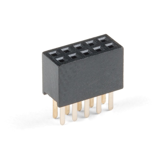 [PRT-15363] Header - 2x5 Pin (Female, 1.27mm)