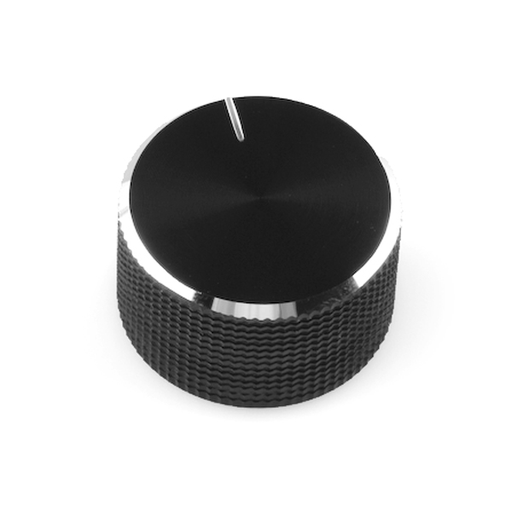 [COM-10002] Black Metal Knob - 14x24mm