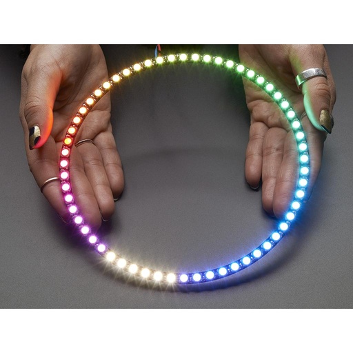 [ADA-2874] NeoPixel 1/4 60 Ring - 5050 RGBW LED w/ Integrated Drivers - Natural White - ~4500K