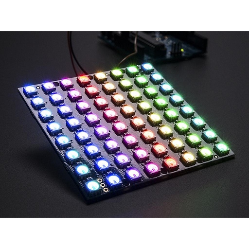 [ADA-1487] Adafruit NeoPixel NeoMatrix 8x8 - 64 RGB LED Pixel Matrix