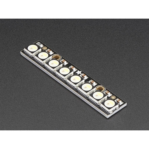 [ADA-2869] NeoPixel Stick - 8 x 5050 RGBW LEDs - Cool White - ~6000K