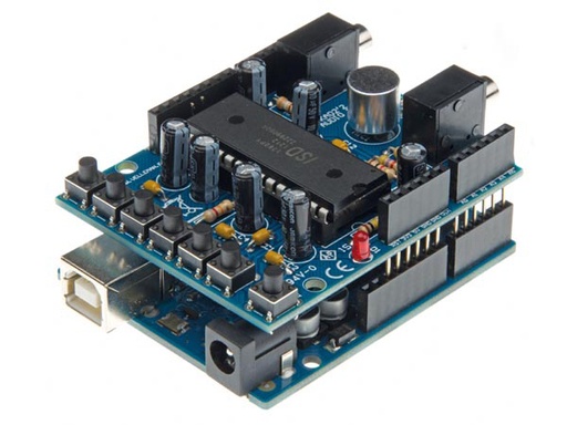 [WPSH02] RECORDING AUDIO SHIELD FOR ARDUINO