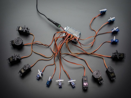 [ADA-1411] Adafruit 16-Channel 12-bit PWM/Servo Shield - I2C interface