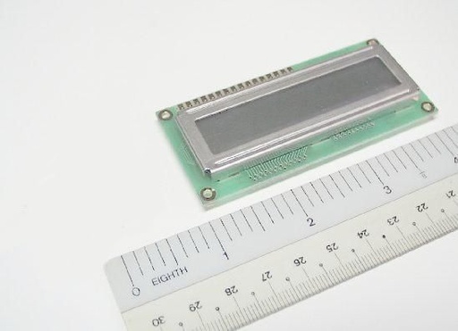 [BB033] 16 Char x 2 line LCD display (no backlight) MTC-C162DPRN-2N