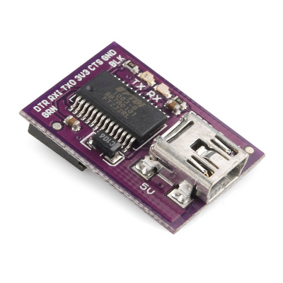 [DEV-10275] LilyPad FTDI Basic Breakout - 5V