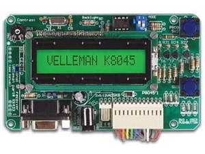 [K8045] 8 Input Programmable Messageboard with LCD & Serial Interface (Kit)