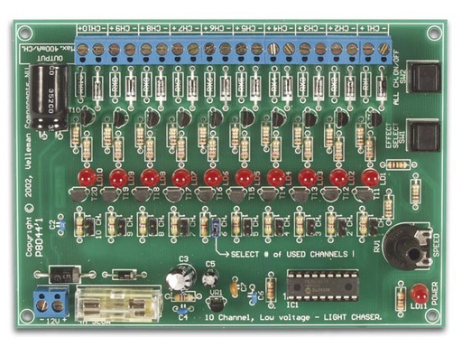 [WML120] 10-Channel 12VDC Light Effect Generator (Assembled and Tested)