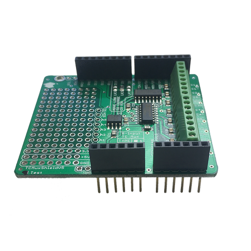 [KTA-259T-TBA] Arduino Thermocouple Multiplexer Shield (T - MAX31855T) (With Headers)