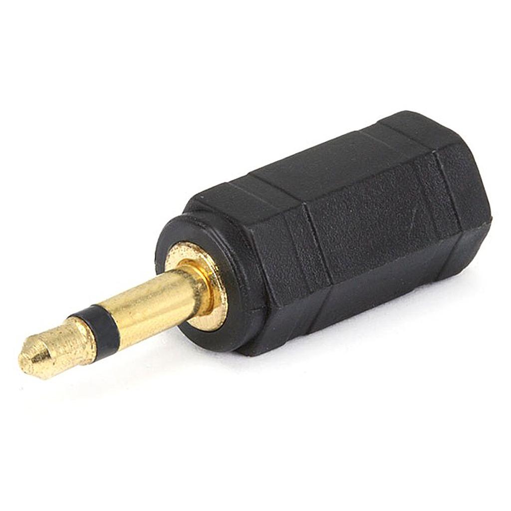 3 5mm 1 8 Mono Plug To 3 5mm 1 8 Stereo Jack Adapter Gold Plated Electronics123