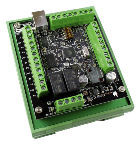 [KTD-290] USB Serial Stepper Motor Controller on DIN Rail Mount