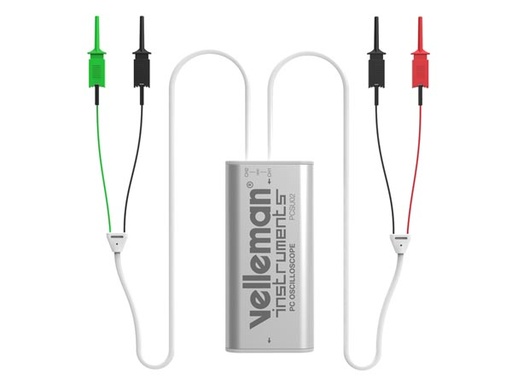 [PCSU02] Mini oscilloscope for PC, 2 channels, with USB connection